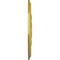Ekena Millwork Kaya Ceiling Medallion (Fits Canopies up to 5 1/4"), Hand-Painted Rich Gold, 23 5/8"OD x 1 1/2"P CM23KARGS - alternate 4
